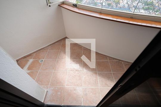 Varanda da Sala de apartamento à venda com 3 quartos, 84m² em Vila Assunção, Santo André