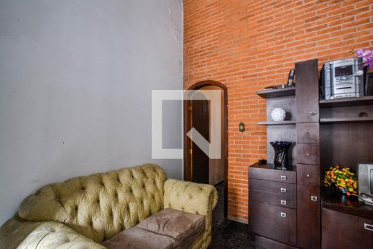 Sala de casa para alugar com 3 quartos, 280m² em Vila Camilópolis, Santo André