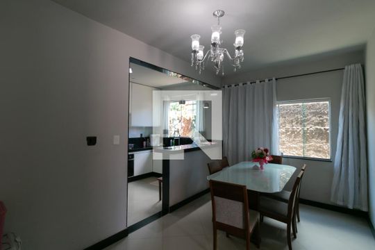 Sala de Jantar de casa à venda com 3 quartos, 360m² em São Sebastião, Belo Horizonte