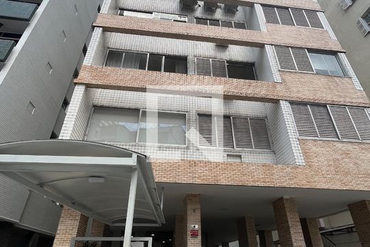 Fachada do Prédio de apartamento para alugar com 2 quartos, 110m² em Boqueirão, Santos