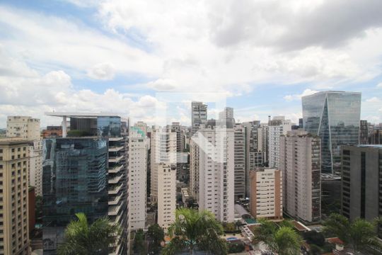 Vista de apartamento à venda com 2 quartos, 80m² em Vila Nova Conceição, São Paulo