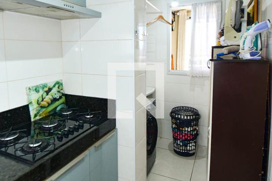 Área de Serviço de apartamento à venda com 3 quartos, 74m² em São Geraldo, Belo Horizonte