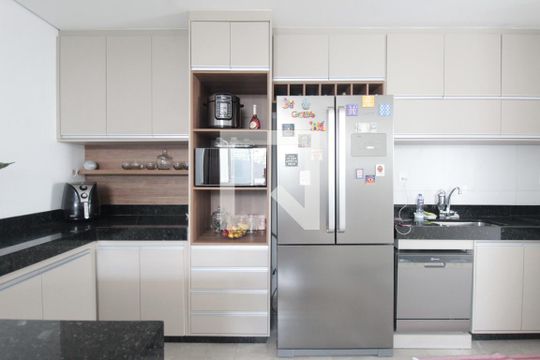 Cozinha de casa à venda com 3 quartos, 90m² em Manacás, Belo Horizonte