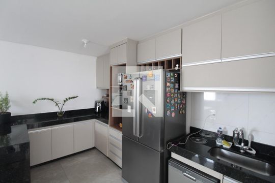 Cozinha de casa à venda com 3 quartos, 90m² em Manacás, Belo Horizonte