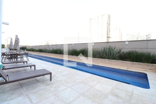 Área comum - Piscina de apartamento à venda com 1 quarto, 57m² em Barra Funda, São Paulo