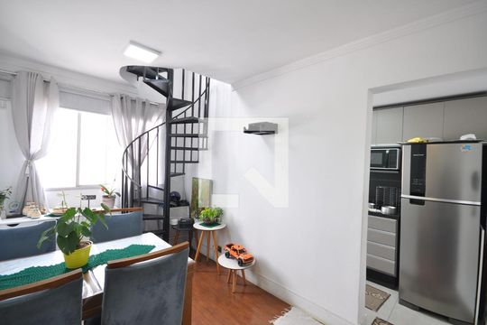 Sala de Jantar de apartamento à venda com 2 quartos, 140m² em Parque Novo Mundo, São Paulo