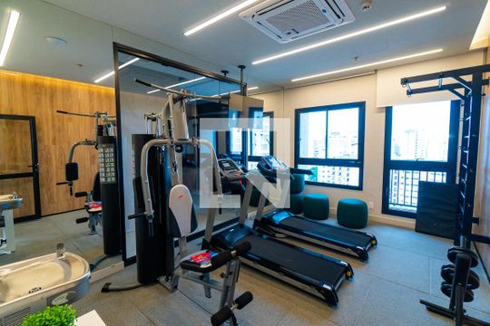 Área comum - Academia de kitnet/studio à venda com 1 quarto, 24m² em Vila Mariana, São Paulo