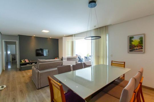 Sala de apartamento à venda com 4 quartos, 156m² em Baeta Neves, São Bernardo do Campo