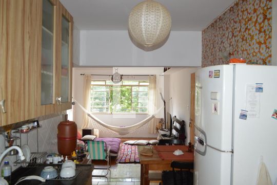 Cozinha de apartamento à venda com 2 quartos, 88m² em Jardim da Glória, São Paulo