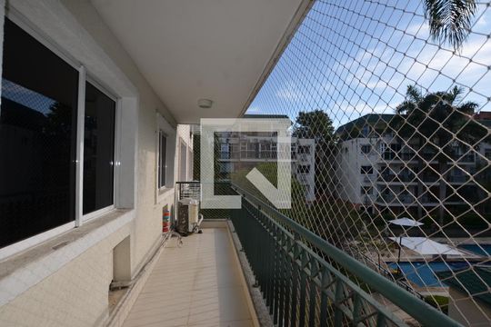 Varanda da Sala de apartamento à venda com 3 quartos, 120m² em Campo Grande, Rio de Janeiro