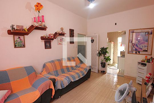 Sala de apartamento à venda com 2 quartos, 50m² em Inhaúma, Rio de Janeiro