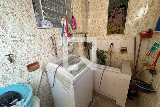 Área de Serviço de apartamento à venda com 2 quartos, 50m² em Inhaúma, Rio de Janeiro