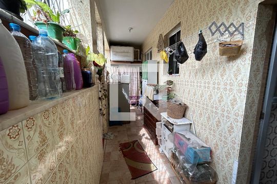 Área de Serviço de apartamento à venda com 2 quartos, 50m² em Inhaúma, Rio de Janeiro