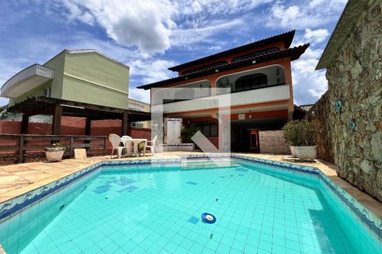 Área gourmet de casa de condomínio à venda com 5 quartos, 340m² em Anil, Rio de Janeiro
