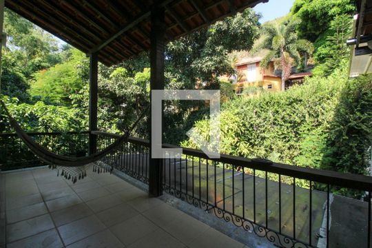 Varanda de casa à venda com 4 quartos, 648m² em Itanhangá, Rio de Janeiro
