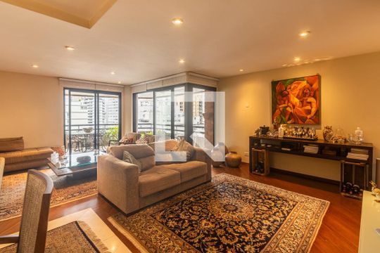Sala de apartamento à venda com 4 quartos, 220m² em Vila Uberabinha, São Paulo