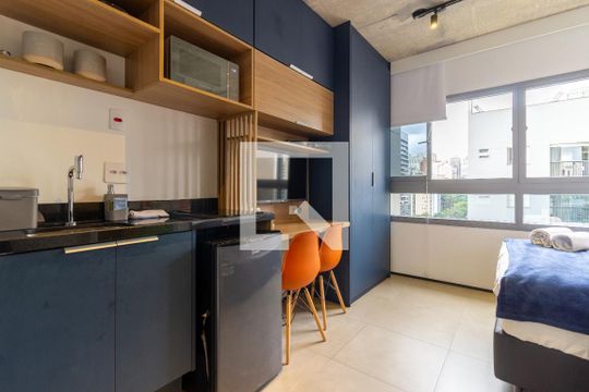 Studio de kitnet/studio para alugar com 1 quarto, 20m² em Jardim Paulista, São Paulo
