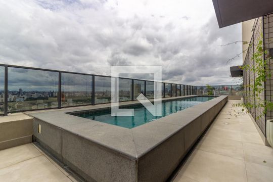 Área comum - Piscina de kitnet/studio para alugar com 1 quarto, 20m² em Jardim Paulista, São Paulo
