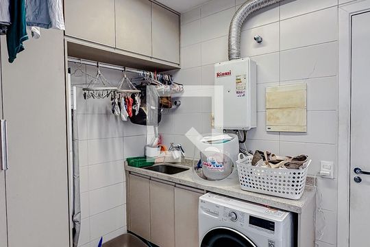 Área de Serviço de apartamento à venda com 3 quartos, 126m² em Alto da Mooca, São Paulo
