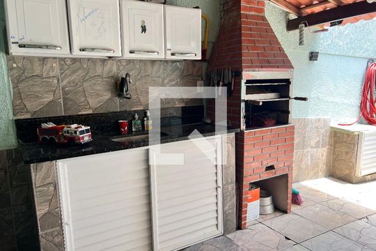 Garagem - Area Gourmet de casa à venda com 2 quartos, 235m² em Curicica, Rio de Janeiro