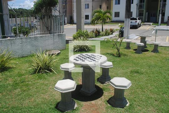 Área comum de apartamento para alugar com 2 quartos, 46m² em Quintas do Picuaia, Salvador