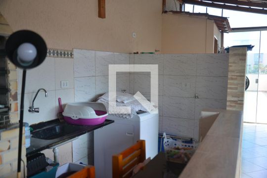 Área de Serviço de apartamento à venda com 3 quartos, 154m² em Parque das Nações, Santo André