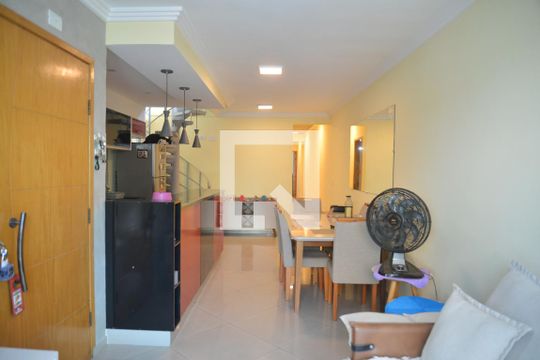 Sala de apartamento à venda com 3 quartos, 154m² em Parque das Nações, Santo André