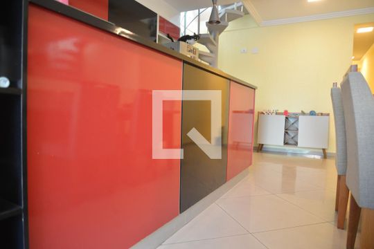Cozinha de apartamento à venda com 3 quartos, 154m² em Parque das Nações, Santo André