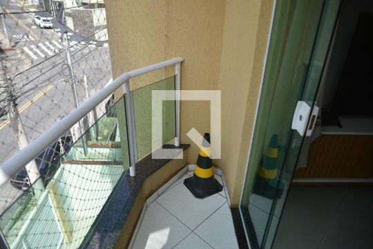Varanda da Sala de apartamento à venda com 3 quartos, 154m² em Parque das Nações, Santo André