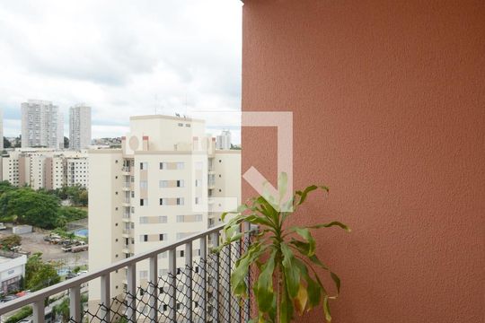 Varanda da Sala de apartamento à venda com 2 quartos, 61m² em Vila Constanca, São Paulo