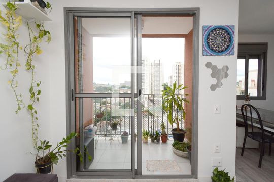Varanda da Sala de apartamento à venda com 2 quartos, 61m² em Vila Constanca, São Paulo