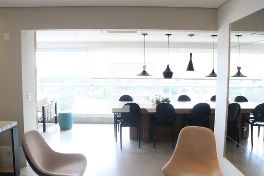Sala de apartamento à venda com 3 quartos, 180m² em Água Branca, São Paulo
