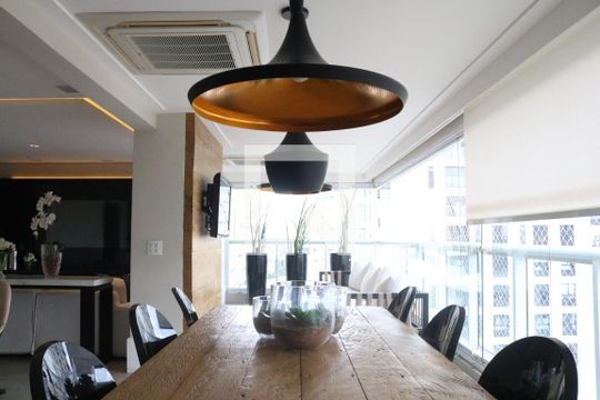 Varanda gourmet de apartamento à venda com 3 quartos, 180m² em Água Branca, São Paulo