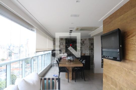 Varanda gourmet de apartamento à venda com 3 quartos, 180m² em Água Branca, São Paulo