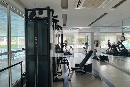 Área comum - Academia de apartamento para alugar com 3 quartos, 180m² em Água Branca, São Paulo