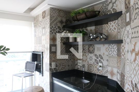 Varanda gourmet de apartamento para alugar com 3 quartos, 180m² em Água Branca, São Paulo