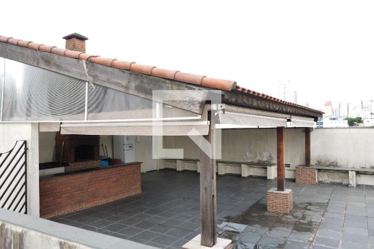 Área comum - Churrasqueira de apartamento à venda com 2 quartos, 60m² em Vila Bertioga, São Paulo