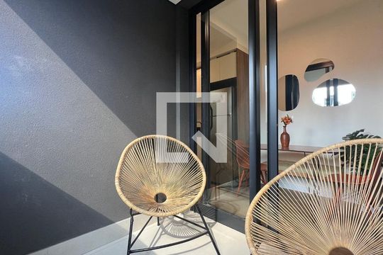 Sacada de kitnet/studio para alugar com 1 quarto, 24m² em Pinheiros, São Paulo
