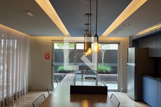 Área comum de kitnet/studio à venda com 1 quarto, 25m² em Pompeia, São Paulo