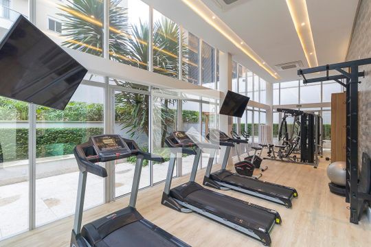 Área comum - Academia de apartamento à venda com 3 quartos, 145m² em Cambuí, Campinas