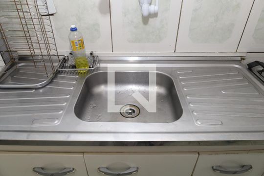 Cozinha de apartamento para alugar com 2 quartos, 50m² em Conjunto Residencial José Bonifácio, São Paulo