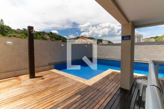 Área comum de apartamento à venda com 3 quartos, 78m² em Santa Rosa, Niterói