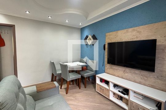 Sala  de apartamento à venda com 2 quartos, 58m² em Parque Erasmo Assunção, Santo André