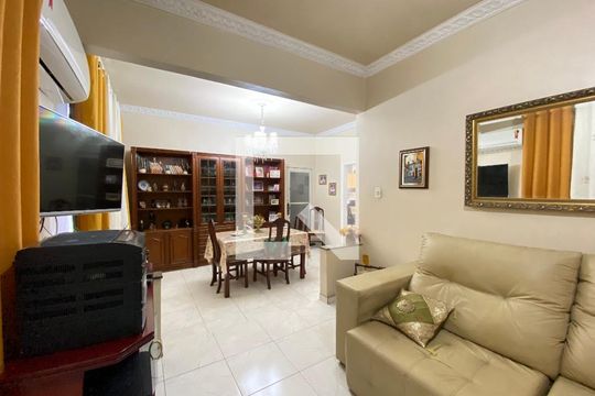 Sala de apartamento à venda com 1 quarto, 67m² em Inhaúma, Rio de Janeiro