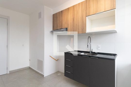 Cozinha de apartamento à venda com 1 quarto, 24m² em Jardim America da Penha, São Paulo