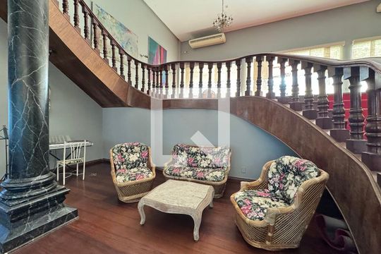 Sala de casa de condomínio à venda com 11 quartos, 2800m² em Barra da Tijuca, Rio de Janeiro