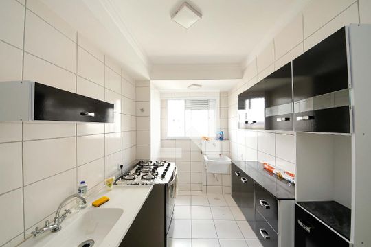 Cozinha de apartamento à venda com 2 quartos, 46m² em Jardim Vila Formosa, São Paulo