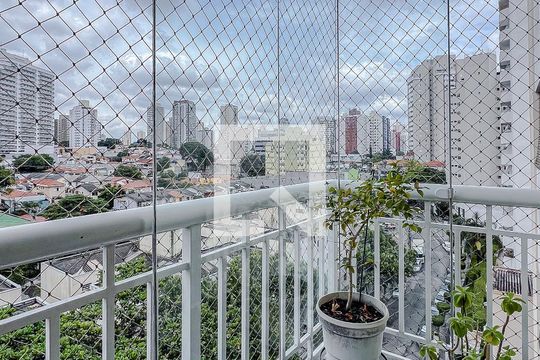Varanda da Sala de apartamento à venda com 3 quartos, 75m² em Cursino, São Paulo