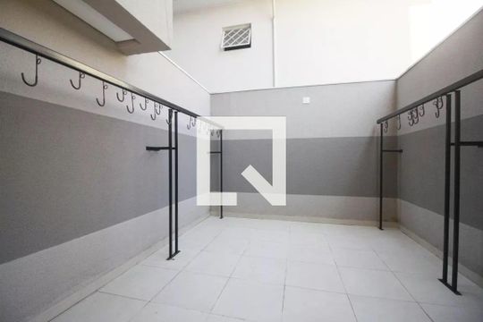 Área comum de kitnet/studio para alugar com 1 quarto, 18m² em Indianópolis, São Paulo