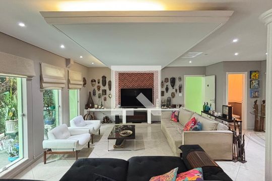 Sala - Sala de Jantar de casa à venda com 4 quartos, 450m² em Vila Valparaíso, Santo André